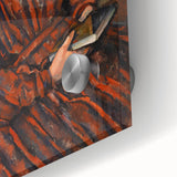 Paul Cézanne Portrait Wall Art - Woman in Red with a Book