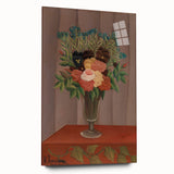 Vintage Floral Wall Art - Henri Rousseau's "Bouquet of Flowers" Print