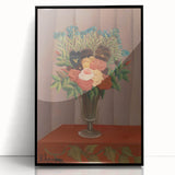Vintage Floral Wall Art - Henri Rousseau's "Bouquet of Flowers" Print