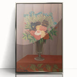 Vintage Floral Wall Art - Henri Rousseau's "Bouquet of Flowers" Print