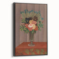 Vintage Floral Wall Art - Henri Rousseau's "Bouquet of Flowers" Print