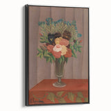 Vintage Floral Wall Art - Henri Rousseau's "Bouquet of Flowers" Print
