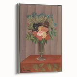 Vintage Floral Wall Art - Henri Rousseau's "Bouquet of Flowers" Print