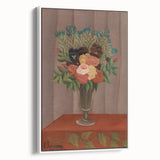 Vintage Floral Wall Art - Henri Rousseau's "Bouquet of Flowers" Print