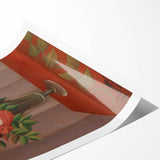 Vintage Floral Wall Art - Henri Rousseau's "Bouquet of Flowers" Print