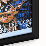 Santana Freedom Concert 1987 Poster - Rock & Roll Art