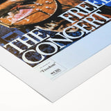 Santana Freedom Concert 1987 Poster - Rock & Roll Art