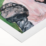 Mary Cassatt Portrait Wall Art - Young Girl in a Garden Scene