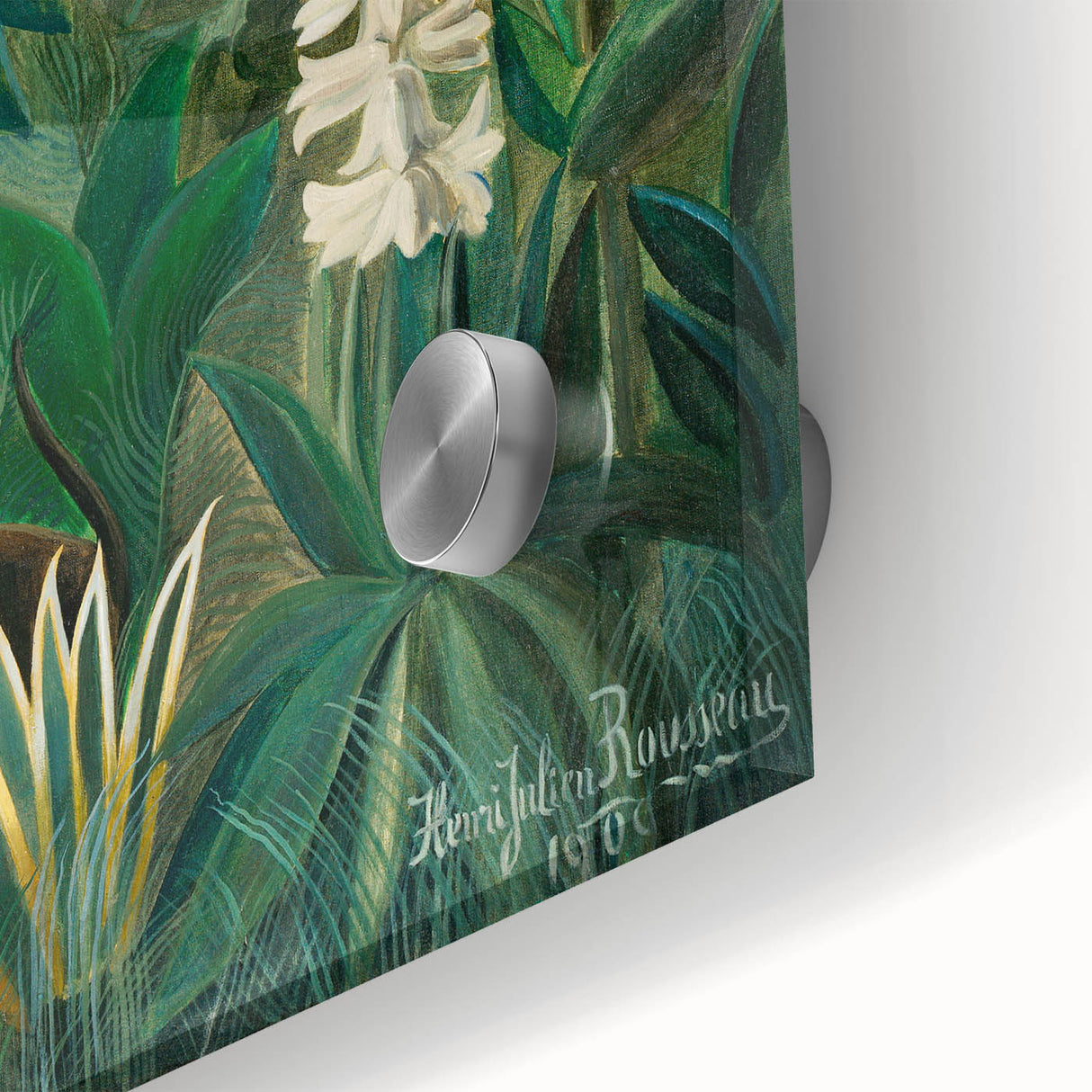 Tropical Jungle Wall Art - Henri Rousseau's "Equatorial Jungle" Print