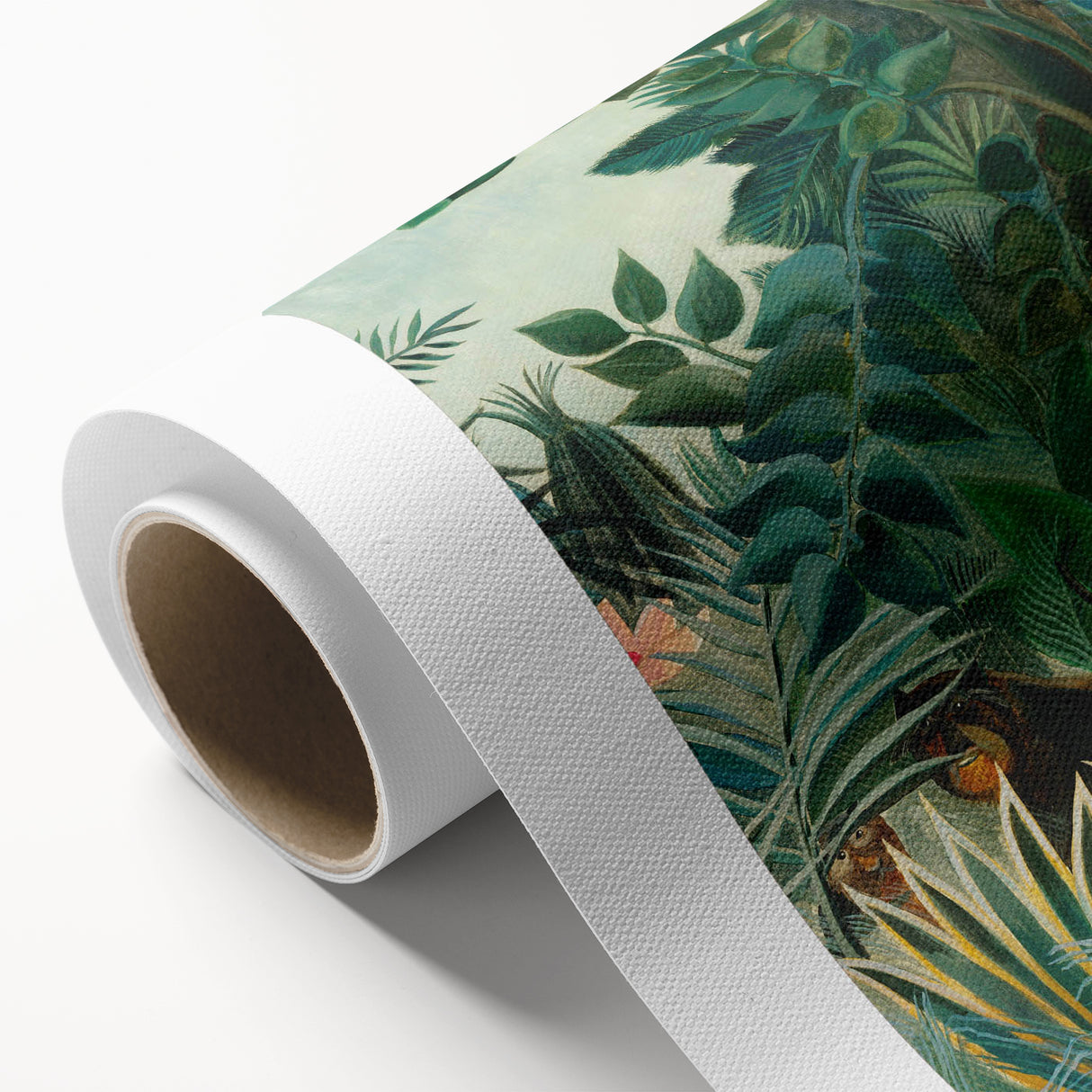Tropical Jungle Wall Art - Henri Rousseau's "Equatorial Jungle" Print