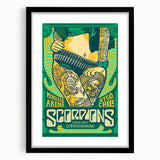 Scorpions 2016 Chile Concert Poster - Special Guest Whitesnake