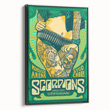 Scorpions 2016 Chile Concert Poster - Special Guest Whitesnake