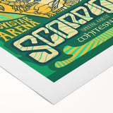 Scorpions 2016 Chile Concert Poster - Special Guest Whitesnake