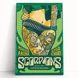 Scorpions 2016 Chile Concert Poster - Special Guest Whitesnake