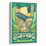 Scorpions 2016 Chile Concert Poster - Special Guest Whitesnake