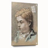 Édouard Manet Portrait Wall Art - Young Man in Thought