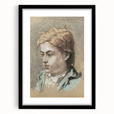 Édouard Manet Portrait Wall Art - Young Man in Thought