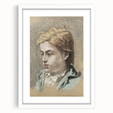 Édouard Manet Portrait Wall Art - Young Man in Thought