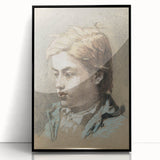 Édouard Manet Portrait Wall Art - Young Man in Thought