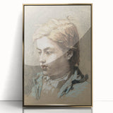 Édouard Manet Portrait Wall Art - Young Man in Thought