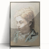 Édouard Manet Portrait Wall Art - Young Man in Thought