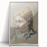 Édouard Manet Portrait Wall Art - Young Man in Thought