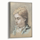 Édouard Manet Portrait Wall Art - Young Man in Thought