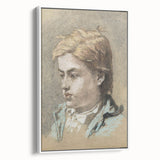 Édouard Manet Portrait Wall Art - Young Man in Thought