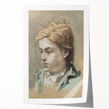 Édouard Manet Portrait Wall Art - Young Man in Thought