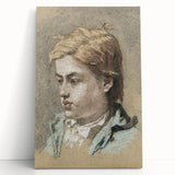 Édouard Manet Portrait Wall Art - Young Man in Thought