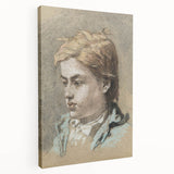 Édouard Manet Portrait Wall Art - Young Man in Thought