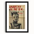 Retro Sex Pistols Anarchy Poster - Vintage Punk Rock Wall Art