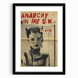 Retro Sex Pistols Anarchy Poster - Vintage Punk Rock Wall Art