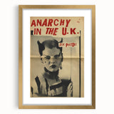 Retro Sex Pistols Anarchy Poster - Vintage Punk Rock Wall Art