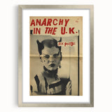 Retro Sex Pistols Anarchy Poster - Vintage Punk Rock Wall Art