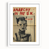 Retro Sex Pistols Anarchy Poster - Vintage Punk Rock Wall Art