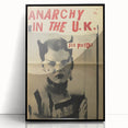 Retro Sex Pistols Anarchy Poster - Vintage Punk Rock Wall Art