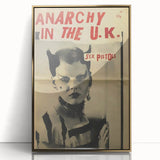 Retro Sex Pistols Anarchy Poster - Vintage Punk Rock Wall Art