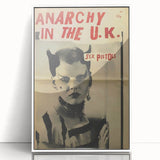 Retro Sex Pistols Anarchy Poster - Vintage Punk Rock Wall Art