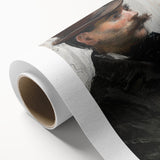 Édouard Manet Portrait Wall Art - Alphonse Maureau in Profile