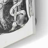 Expressionist Wall Art - Max Beckmann's "The Fall of Man" Black & White Print