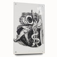 Expressionist Wall Art - Max Beckmann's "The Fall of Man" Black & White Print