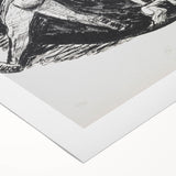 Expressionist Wall Art - Max Beckmann's "The Fall of Man" Black & White Print