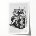 Expressionist Wall Art - Max Beckmann's "The Fall of Man" Black & White Print