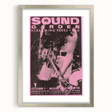 Retro Soundgarden Poster - Vintage Grunge Wall Art
