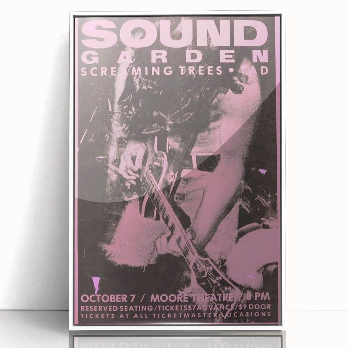 Retro Soundgarden Poster - Vintage Grunge Wall Art