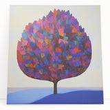 Vibrant Abstract Tree Wall Art – Modern Canvas & Framed Print