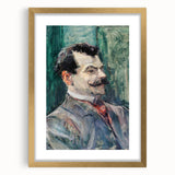 Toulouse-Lautrec Portrait Wall Art - André Rivoire in Profile