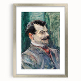 Toulouse-Lautrec Portrait Wall Art - André Rivoire in Profile