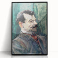 Toulouse-Lautrec Portrait Wall Art - André Rivoire in Profile